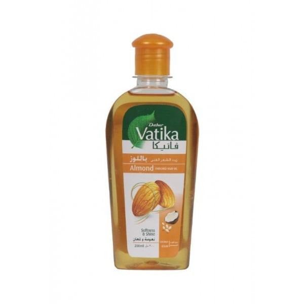 VATIKA HAIR CREAM ALMOND 190 ML.