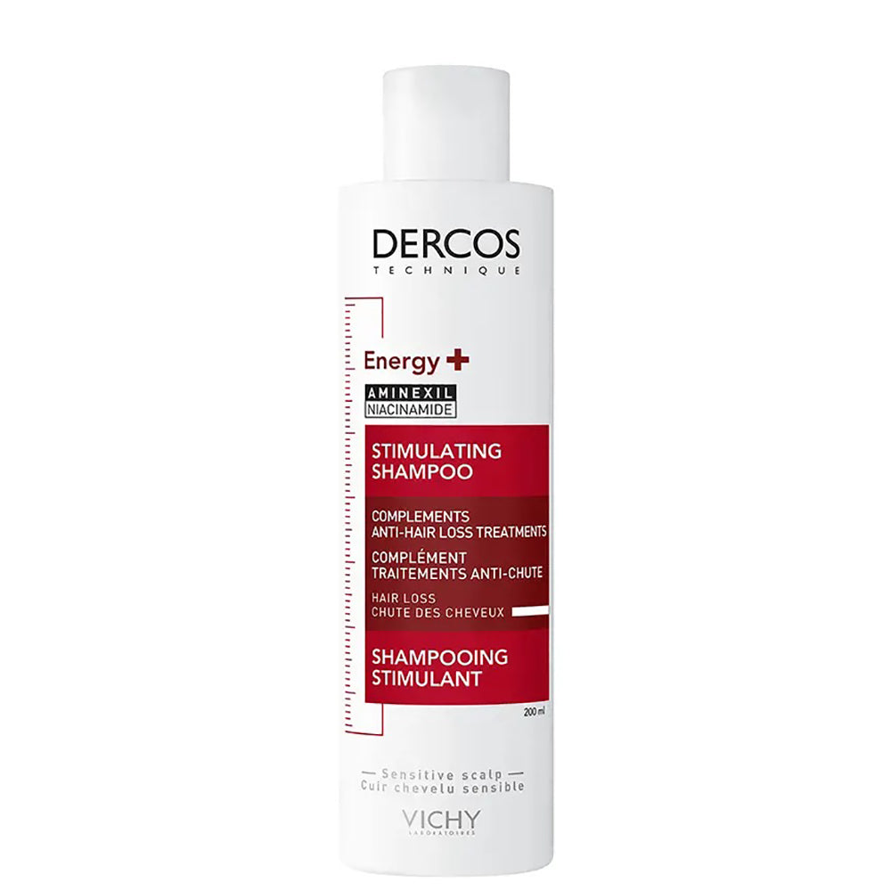 VICHY DERCOS ENERGY + STIMULATING SHAMPOO 200ML.