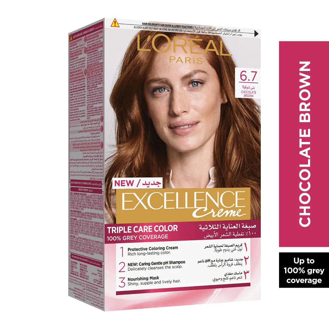 LOREAL EXCELLENCE (6.7) CHOCOLATE BROWN