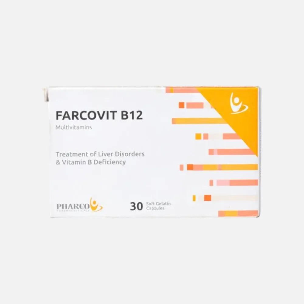 FARCOVIT B12 30 CAPS س. ج