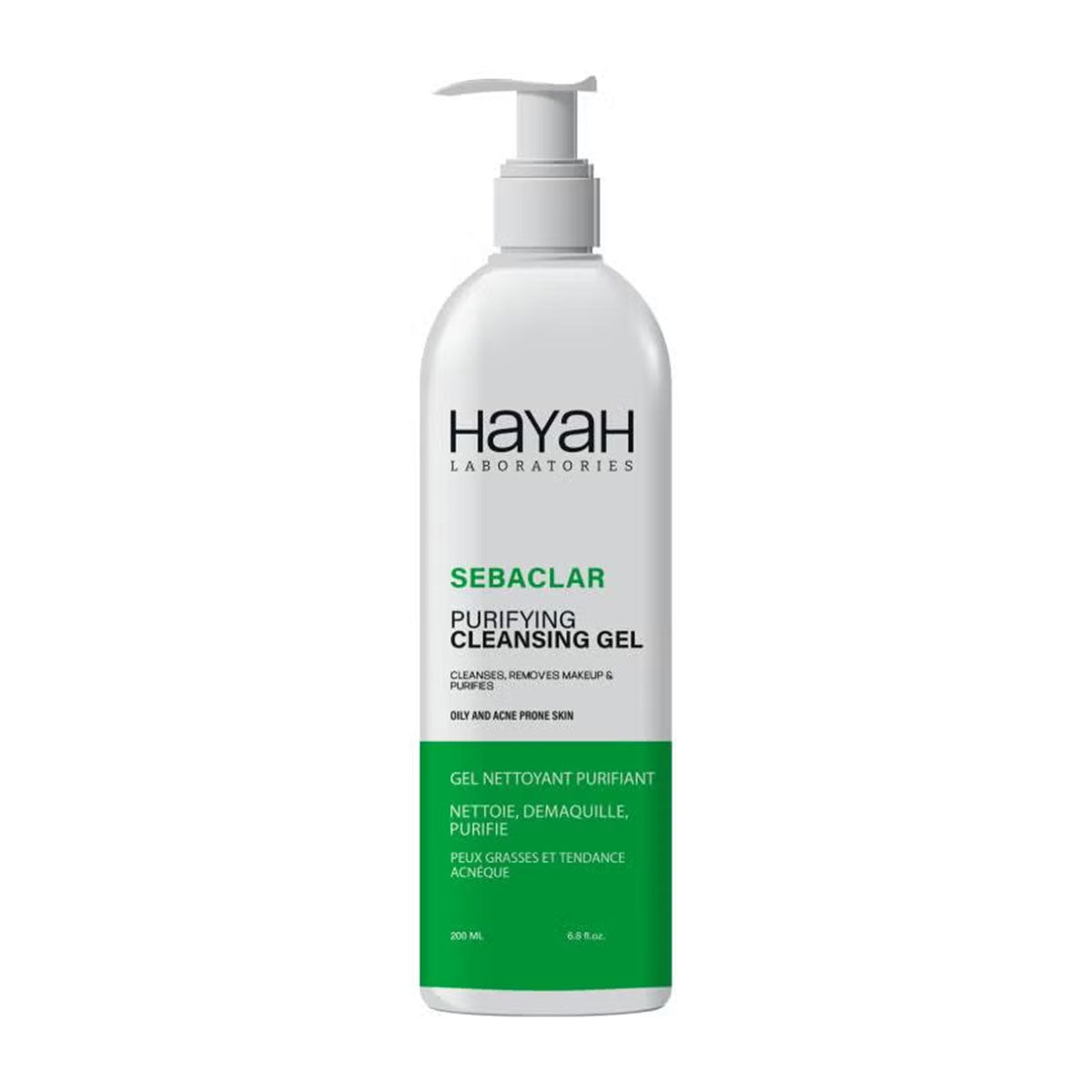 HAYAH SEBACLAR CLEANSING GEL 200ML.