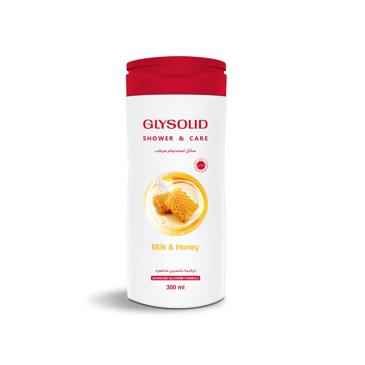 GLYSOLID SHOWER MILK&HONEY 300ML