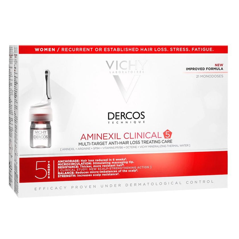 VICHY DERCOS AMINEXIL CLINICAL(5) 21AMP WOMEN