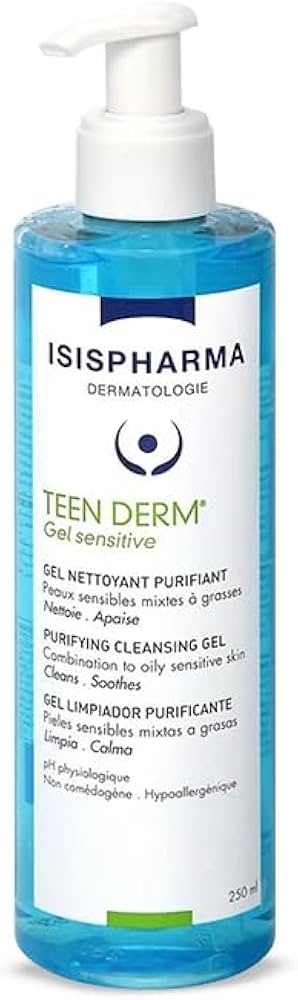 ISIS TEEN DERM GEL SENSITIVE 250ML