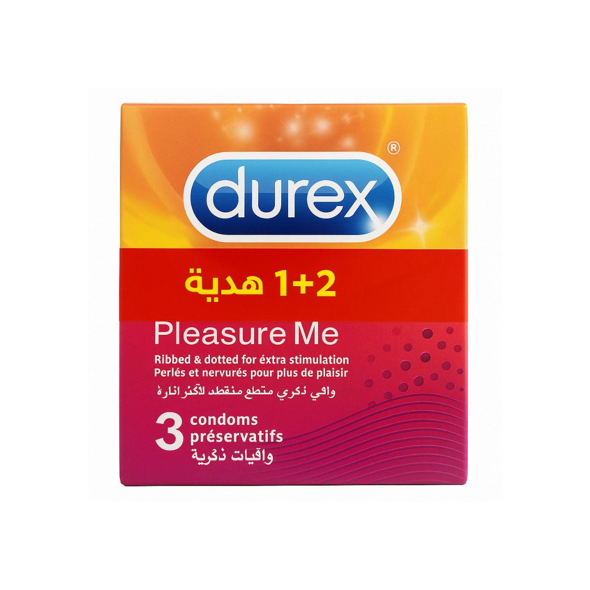 DUREX PLEASURE ME 3PCS
