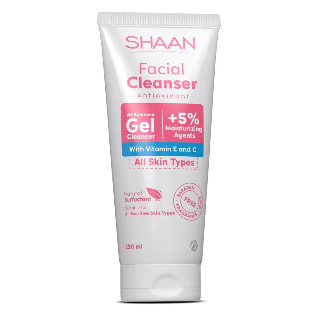 SHAAN FACIAL GEL CLEANSER 250ML