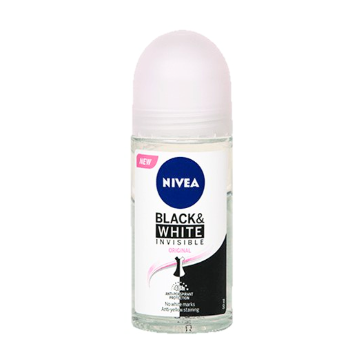 NIVEA ROLL B&W (M)50ML OFF15