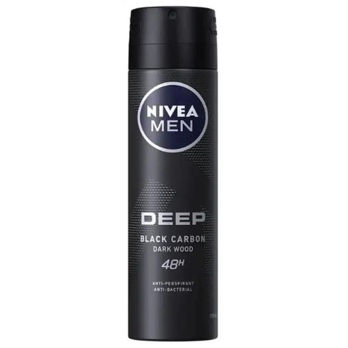 NIVEA MEN SPRAY OFFER DEEP BLACK CARBON 150ML.