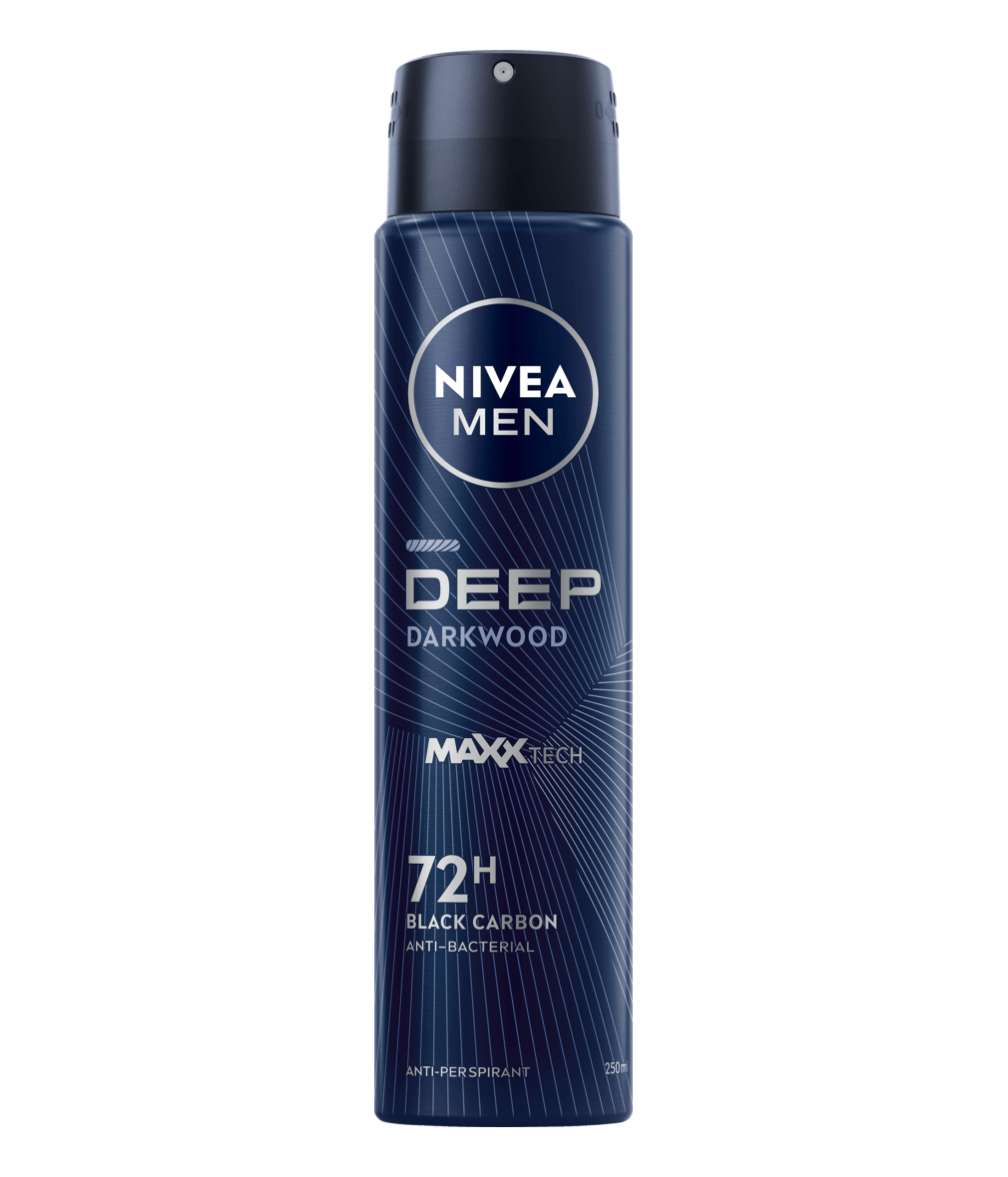 NIVEA MEN SPRAY OFFER DEEP BLACK CARBON 150ML.