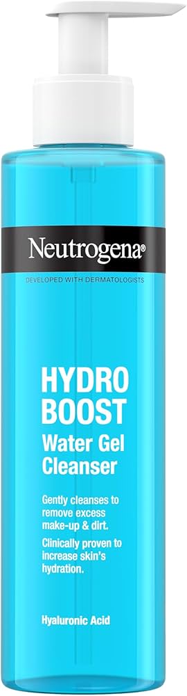 NEUTROGENA HYDRO BOOST WATER GEL CLEANSER 200ML.