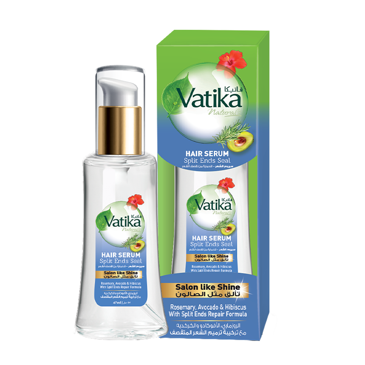VATIKA HAIR SERUM HEAT PROTECT 47ML
