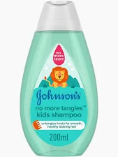JOHNSON NO TANGLES SHAMPOO 200ML.