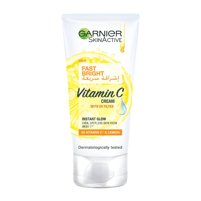 GARNIER FAST BRIGHT VIT C FACE CREAM 25ML.