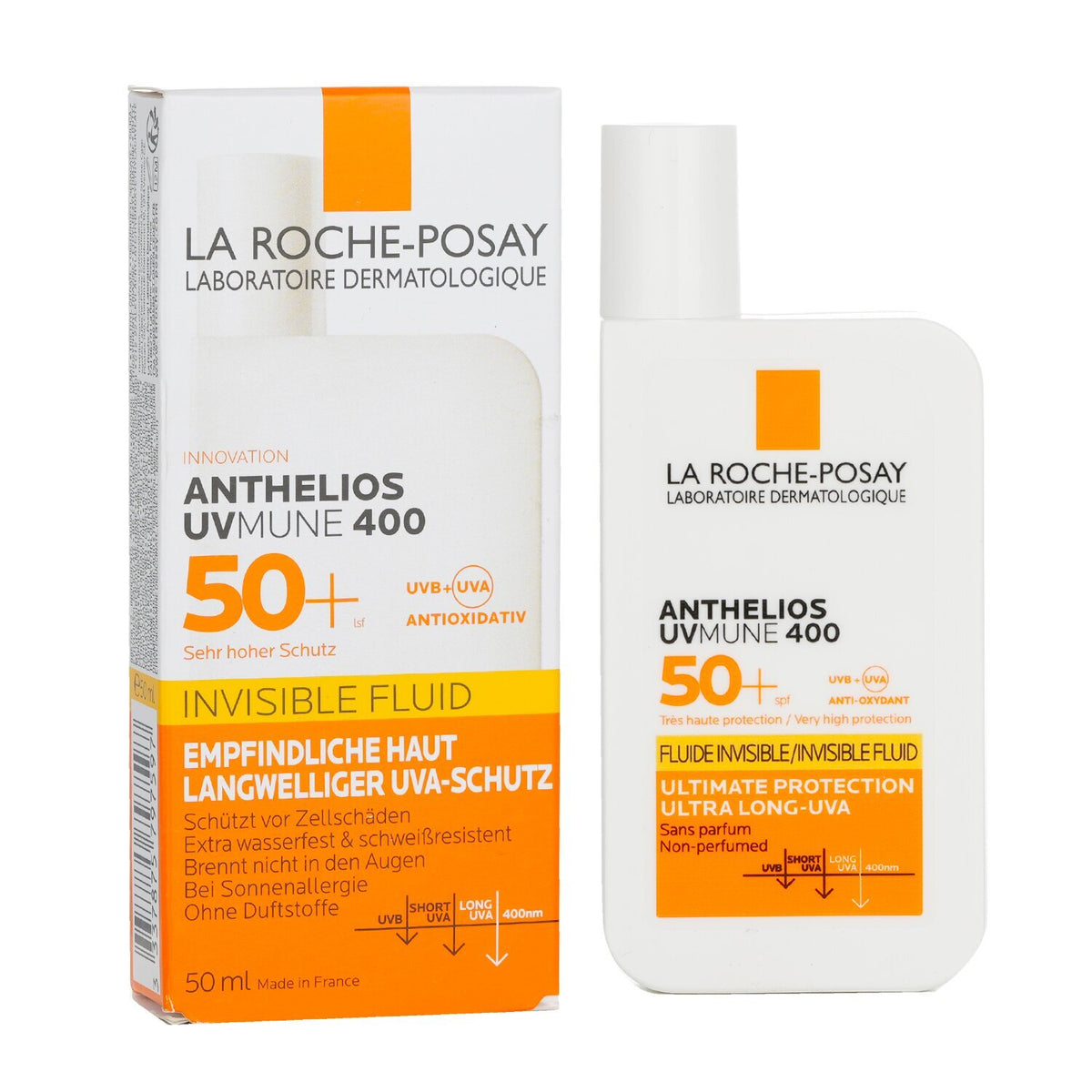 LA ROCHE ANTHELIOS INVISIBLE FLUID 50ML.