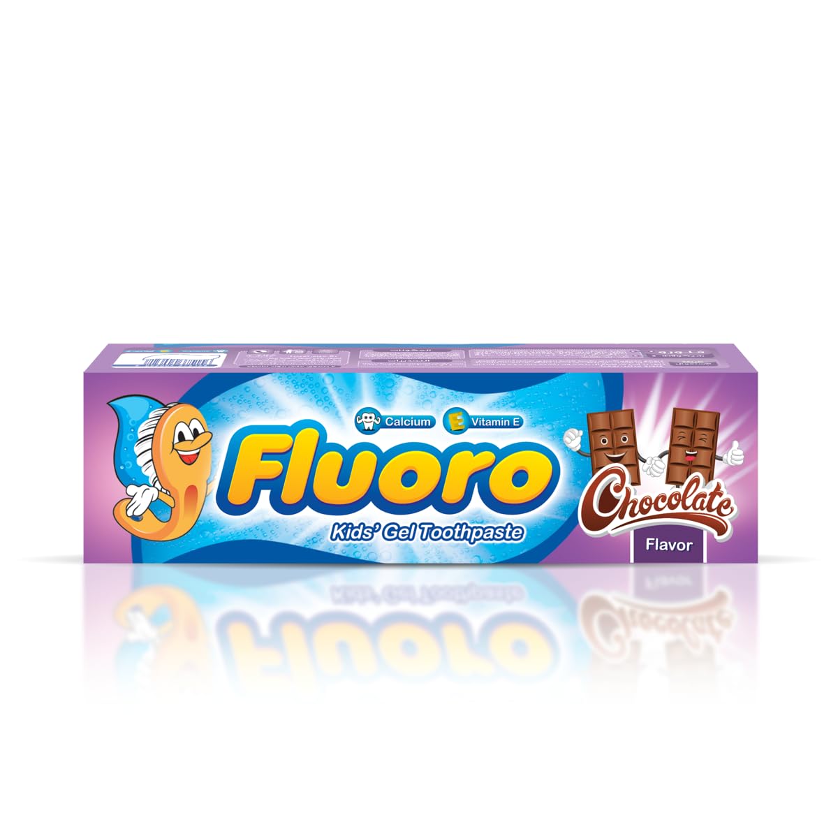 FLUORO KIDS GEL CHOCOLATE