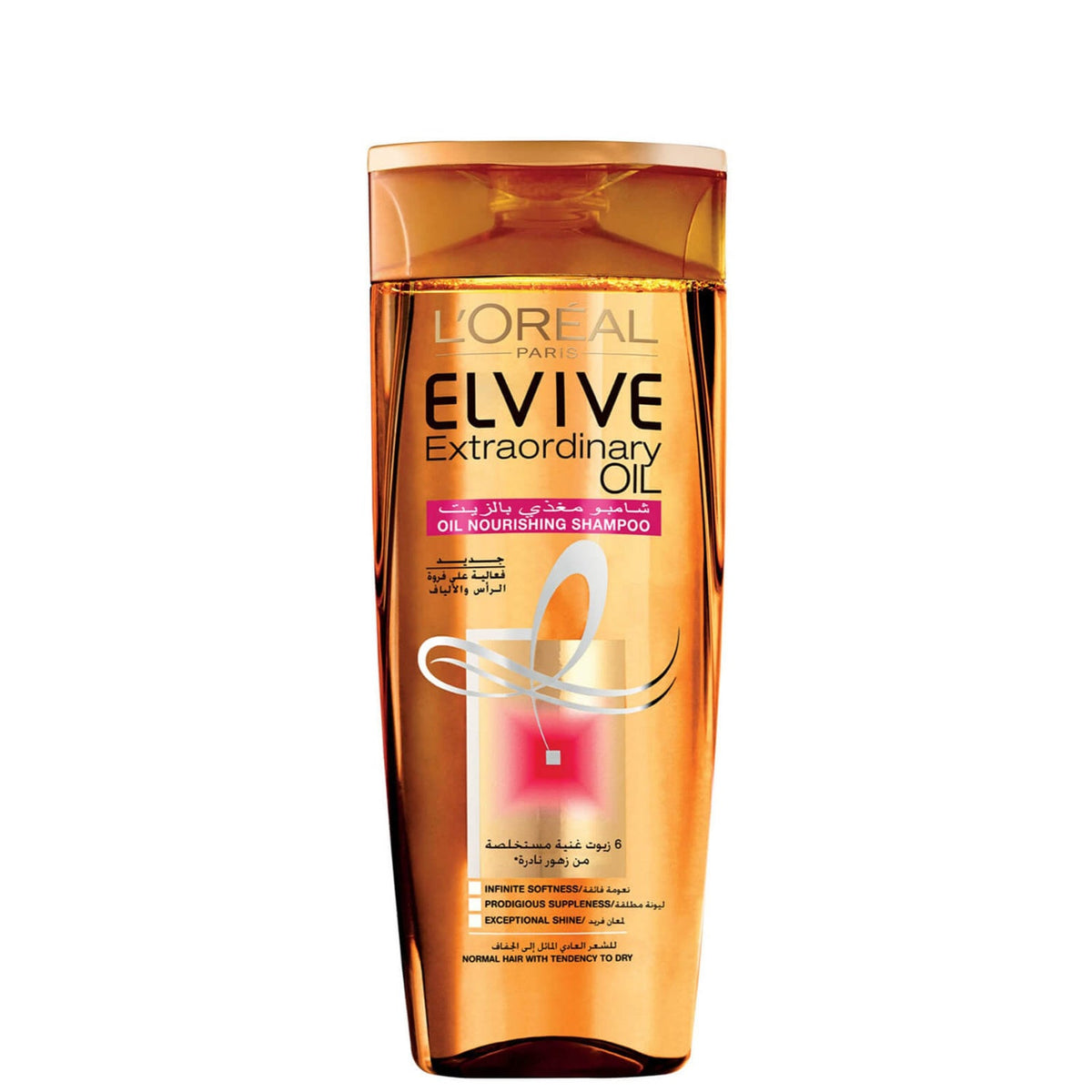 LOREAL ELVIVE SHAMPOO EXTRA OILS 600ML.