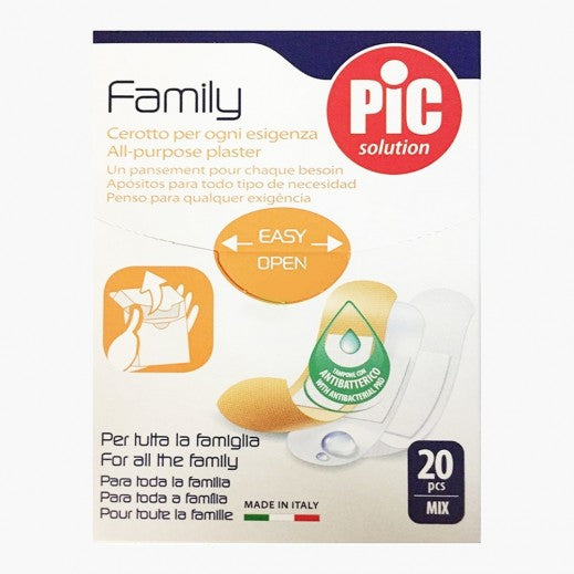PIC FAMILY PLASTER 20MIX PCS