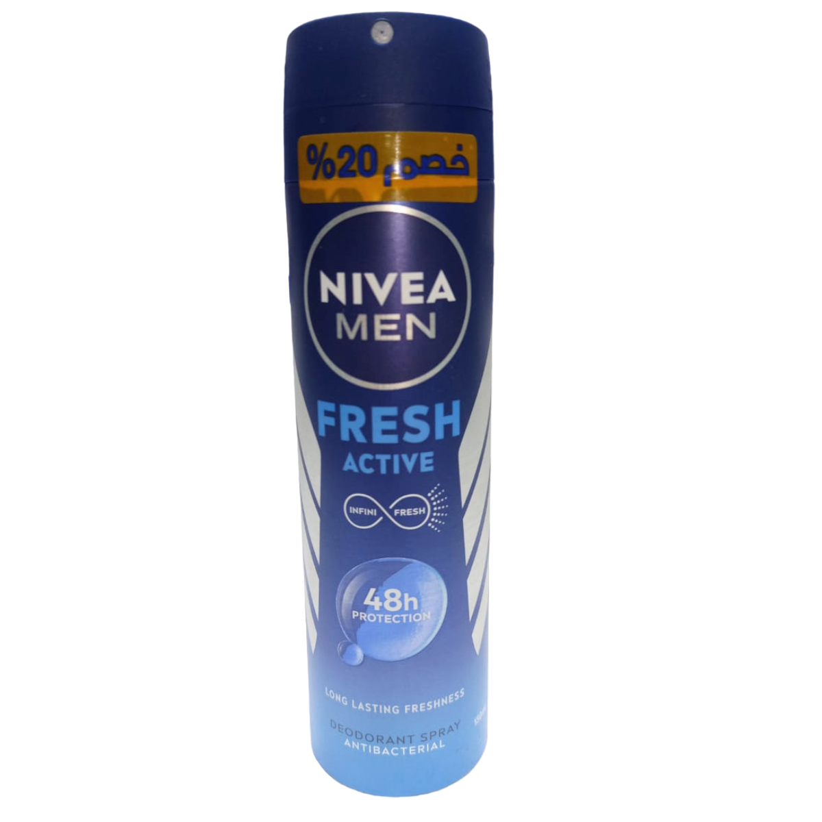 NIVEA SPRAY (M) FRESH ACTIVE 150 ML OFF
