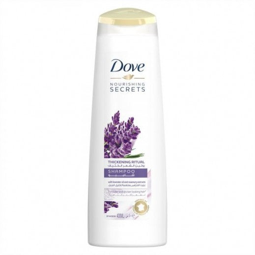 DOVE SHAMPOO LAVENDER&ROSEMARY OFFER 600ML.