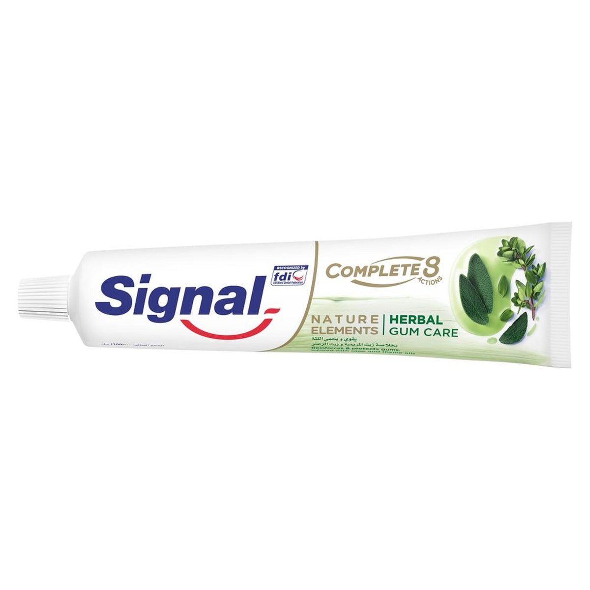 SIGNAL 100ML COMPLETE 8 HERBAL GUM CARE