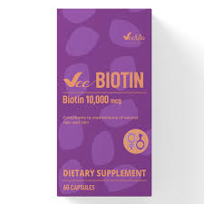 VEE BIOTIN 10000MCG 60 CAPSULES