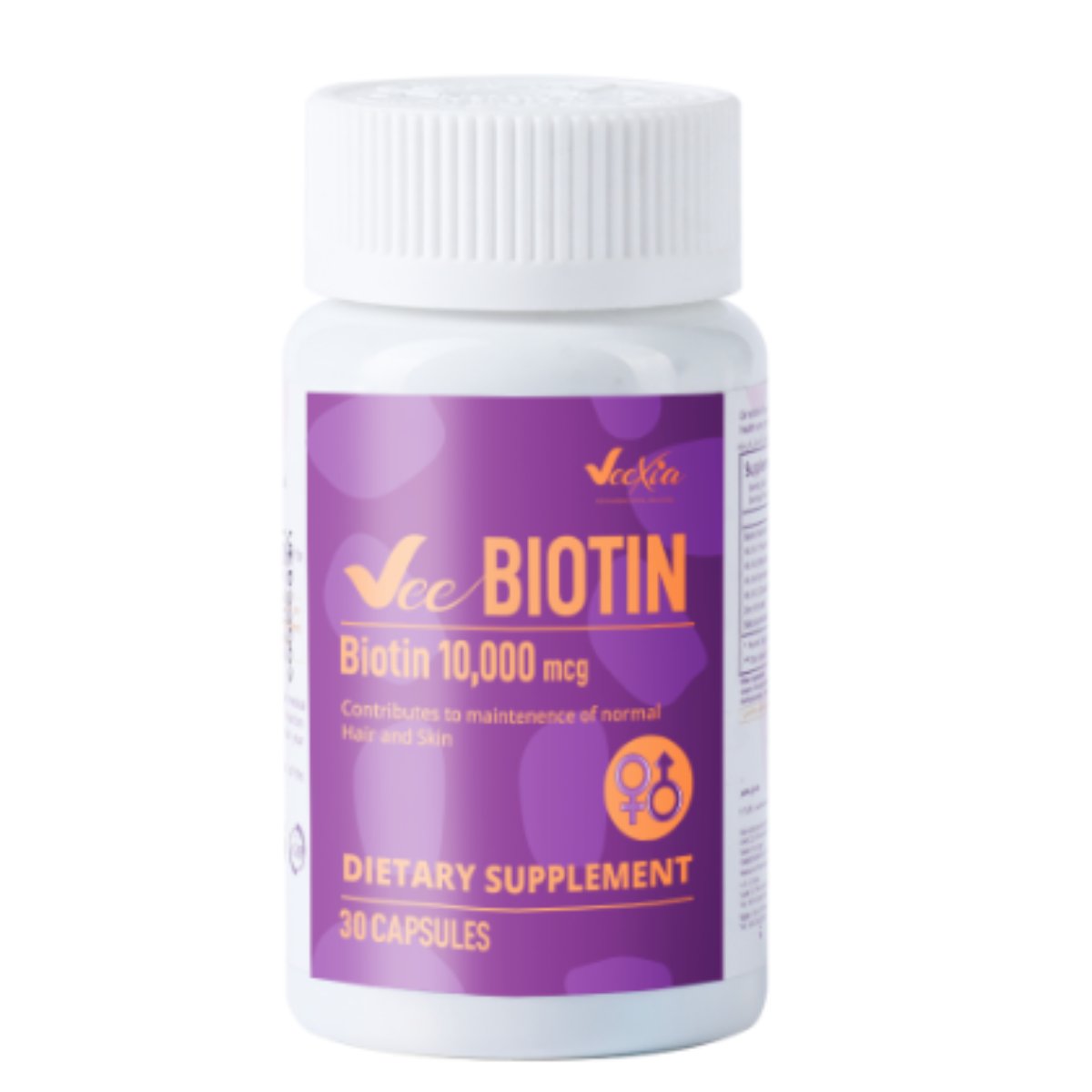 VEE BIOTIN 10000MCG 30 CAPSULES