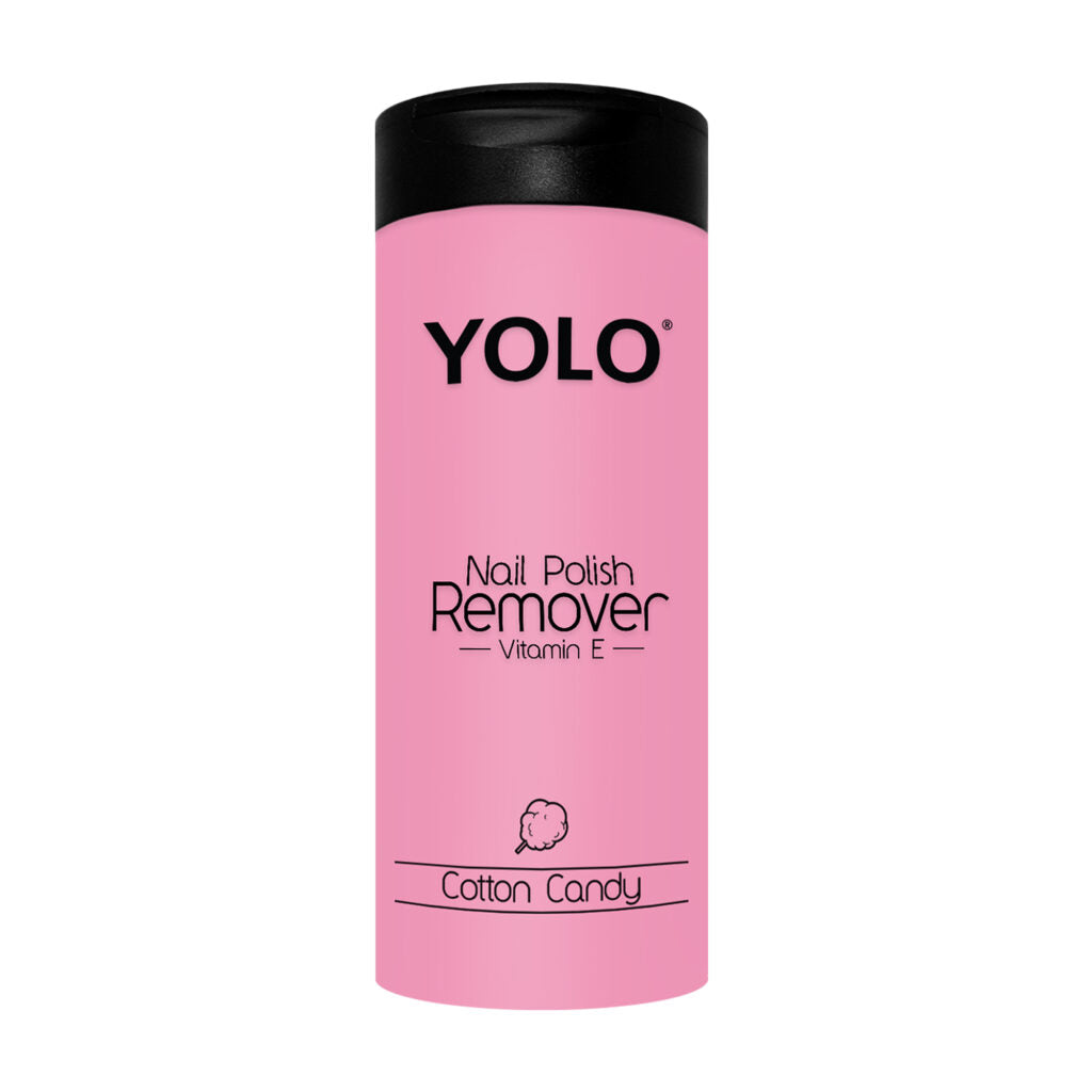 YOLO NAIL POLISH REMOVER 135ML COTTON CANDY