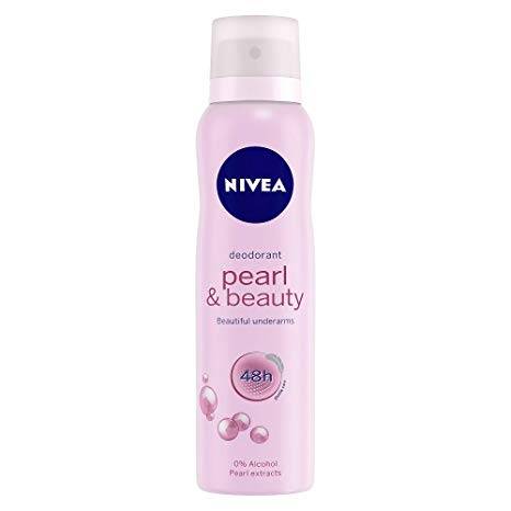NIVEA SPRAY PEARL&BEAUTY (W)150ML 15OFF