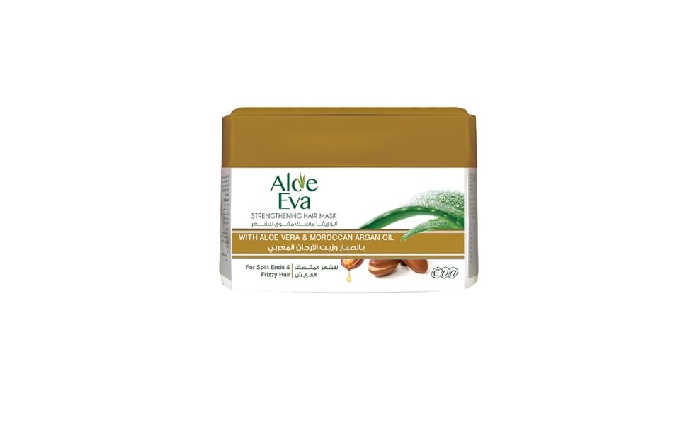 EVA HAIR ALOEVERA AND ARGAN OIL MASK 185GM