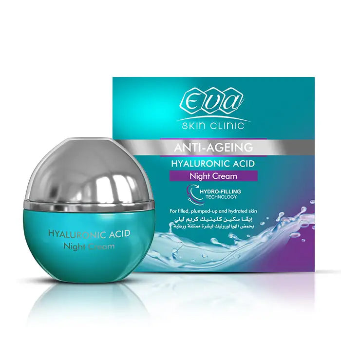 EVA HYALURONIC ACID NIGHT CREAM 45 ML