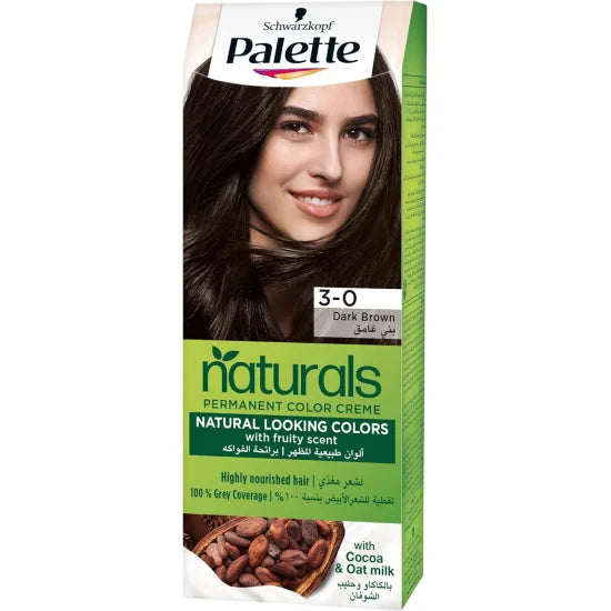 PALETTE NATURAL COLOR (3-0) DARK BROWN