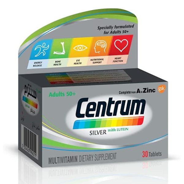 CENTRUM SILVER WITH LUTEIN 30 TAB