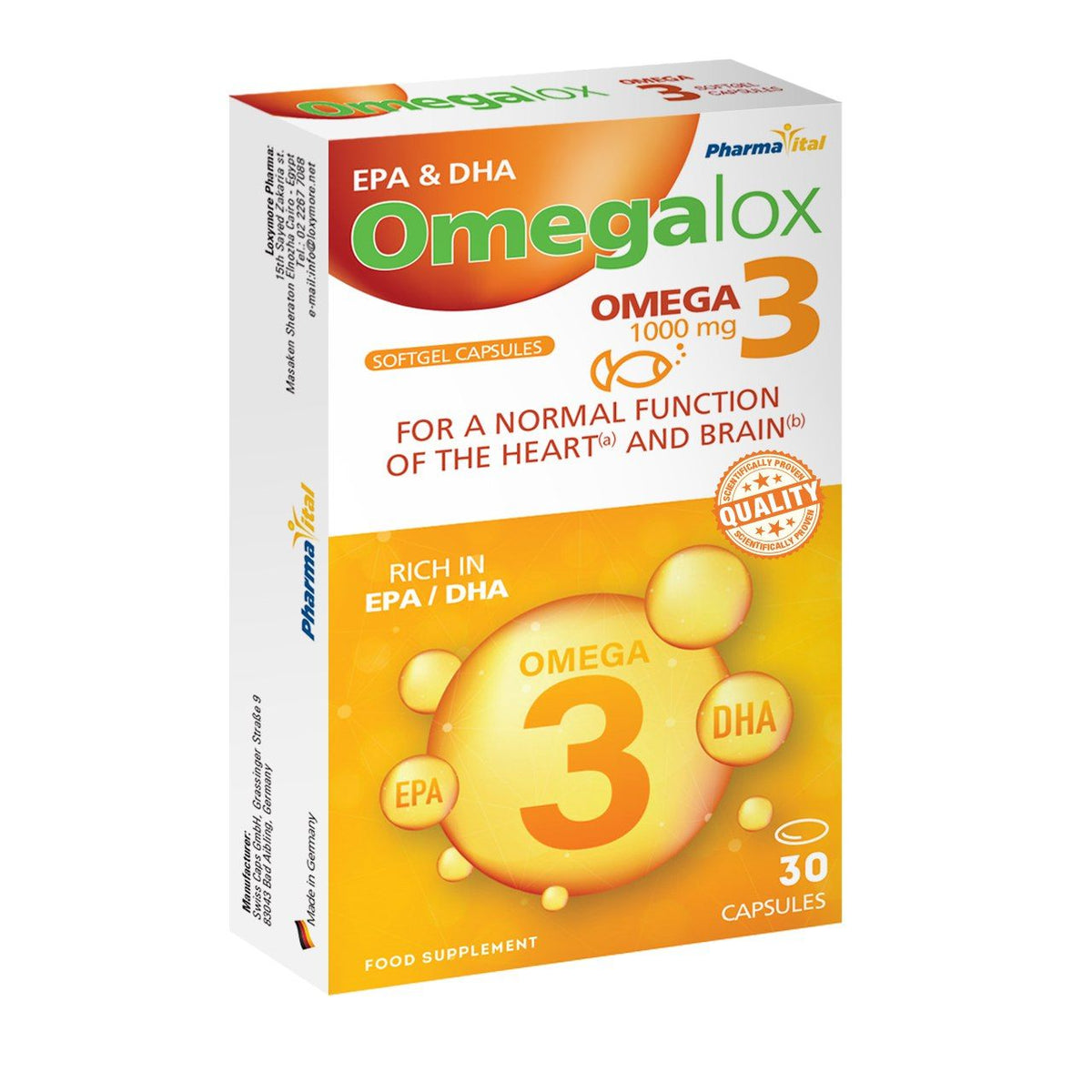 OMEGALOX 30 CAP