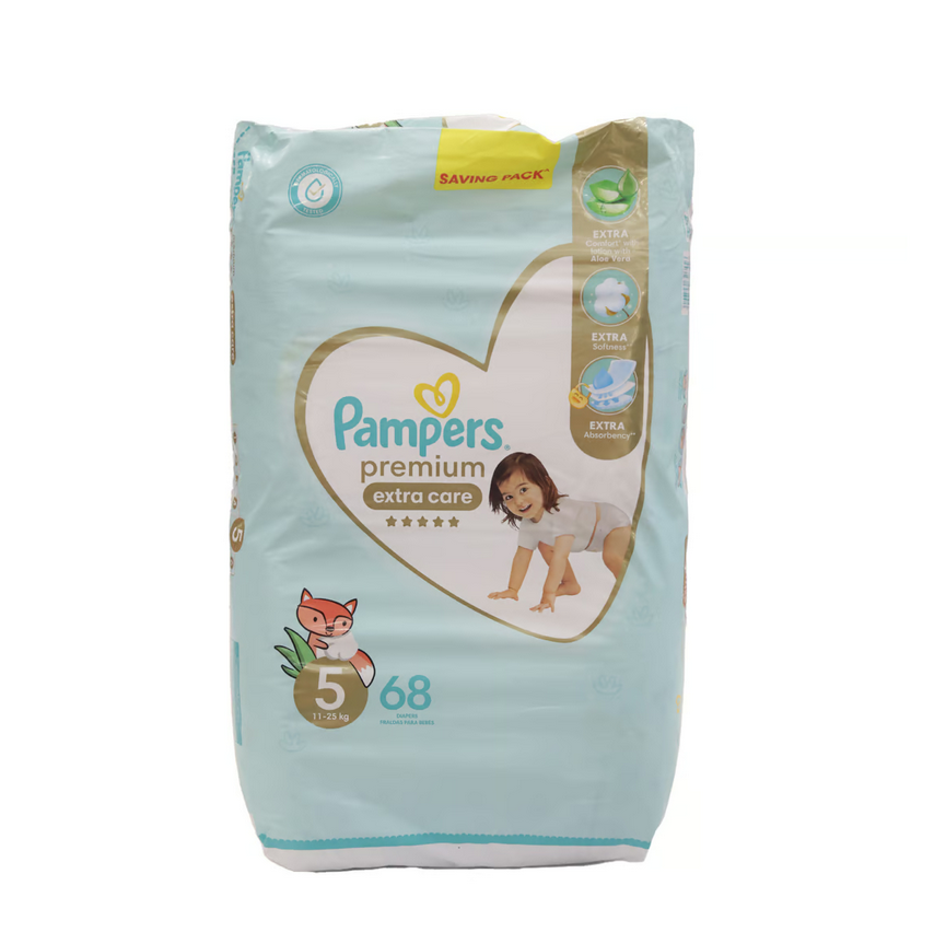 PAMPERS P.CARE (5) 68P (11-25)