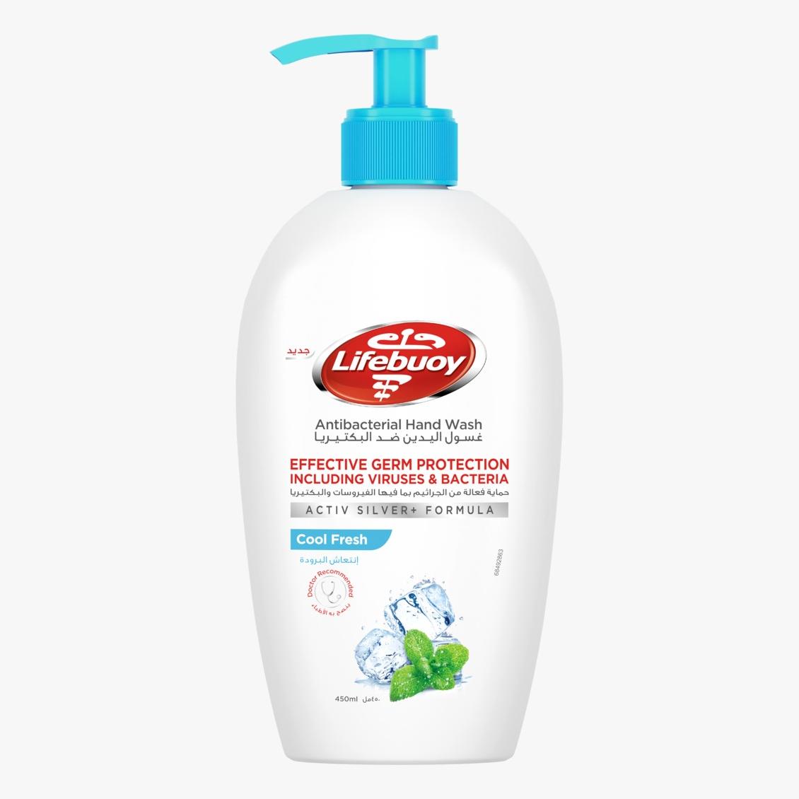LIFEBUOY HAND WASH 450ML COOL FRESH OFFER