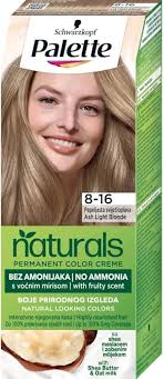 PALETTE NATURAL COLOR (16-8) LIGHT ASH BLONDE