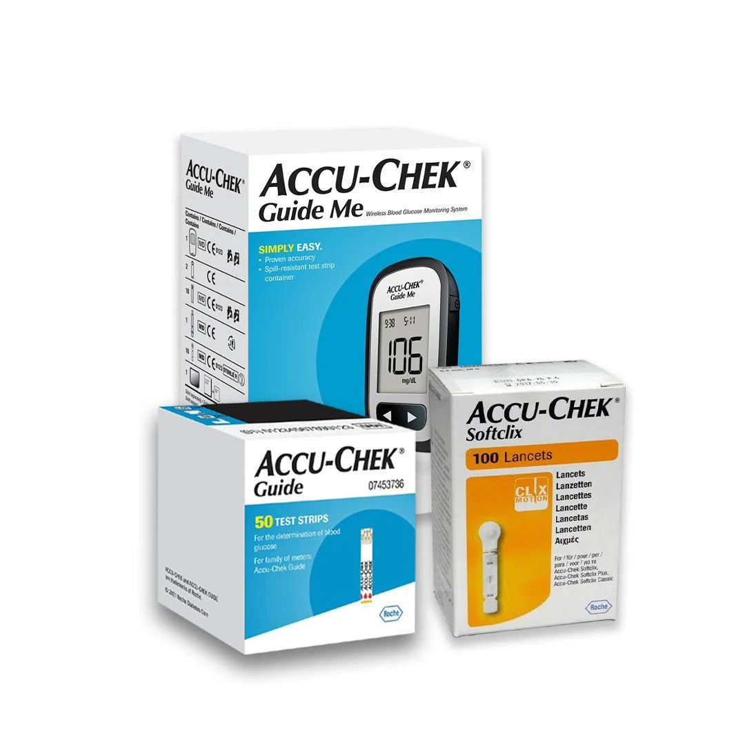 ACCU-CHEK GUIDE ME SET (50 STRIP + 100 SOFTCLIX)