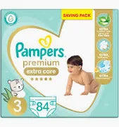 PAMPERS P.CARE (3) 84 (6-10 KG)