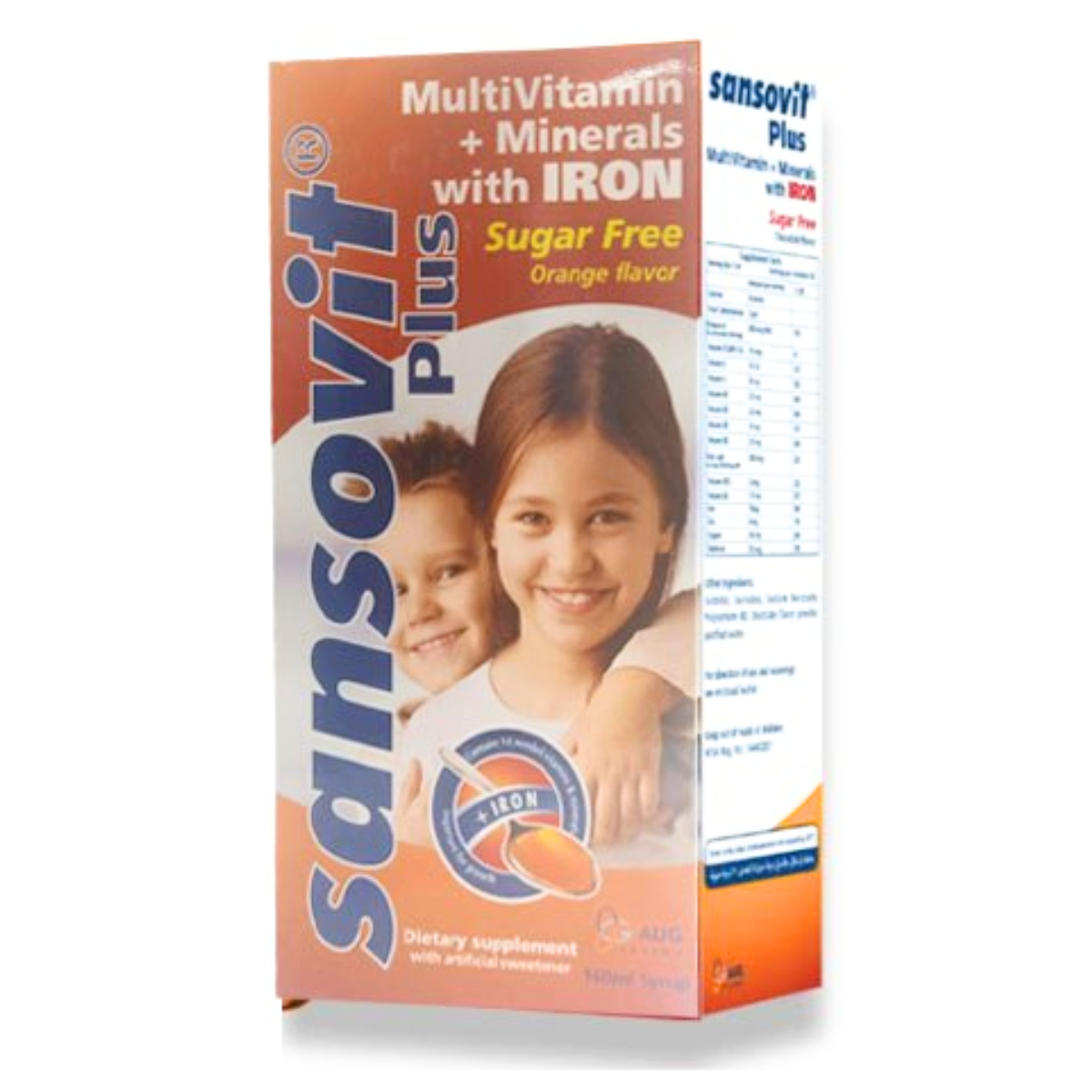 SANSOVIT PLUS IRON SYRUP 100GM س.ج