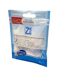 ZI DENTAL FLOSS 30PICKS FOR TRAVEL