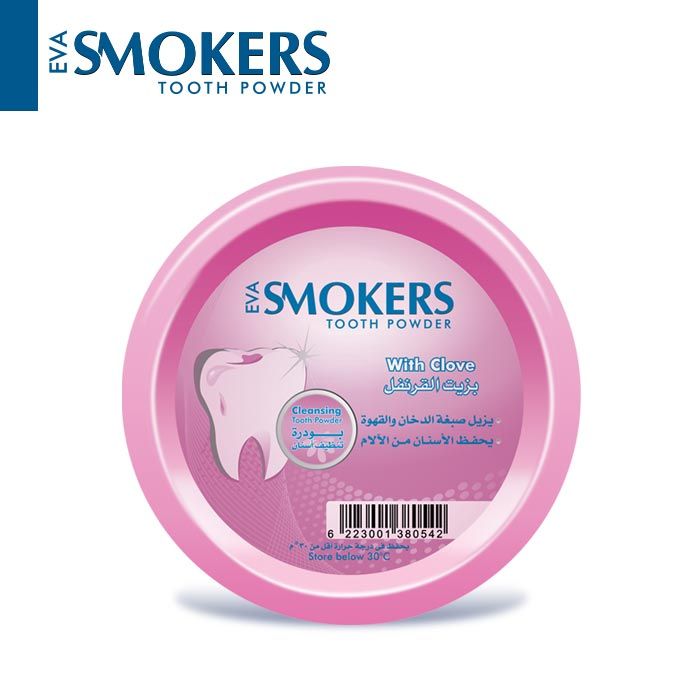 EVA SMOKERS POWDER FLOURIDE 45GM.