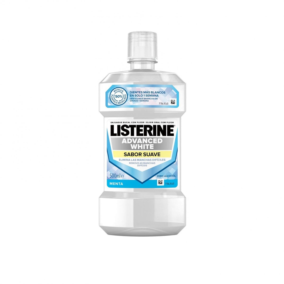 LISTERINE ADVANCED WHITE 500ML.
