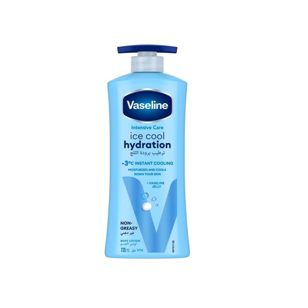 VASELINE B.LOTION ICE COOL HYDRATION 400ML
