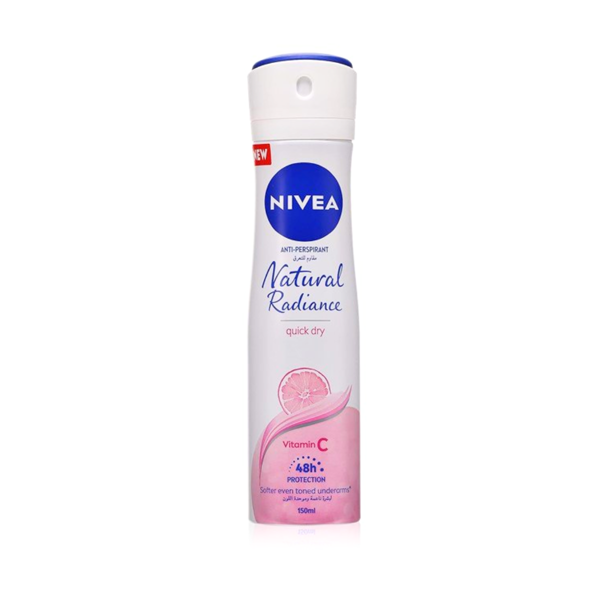NIVEA SPRAY DEO (W) NATURAL RADIANCE 150 ML OFF