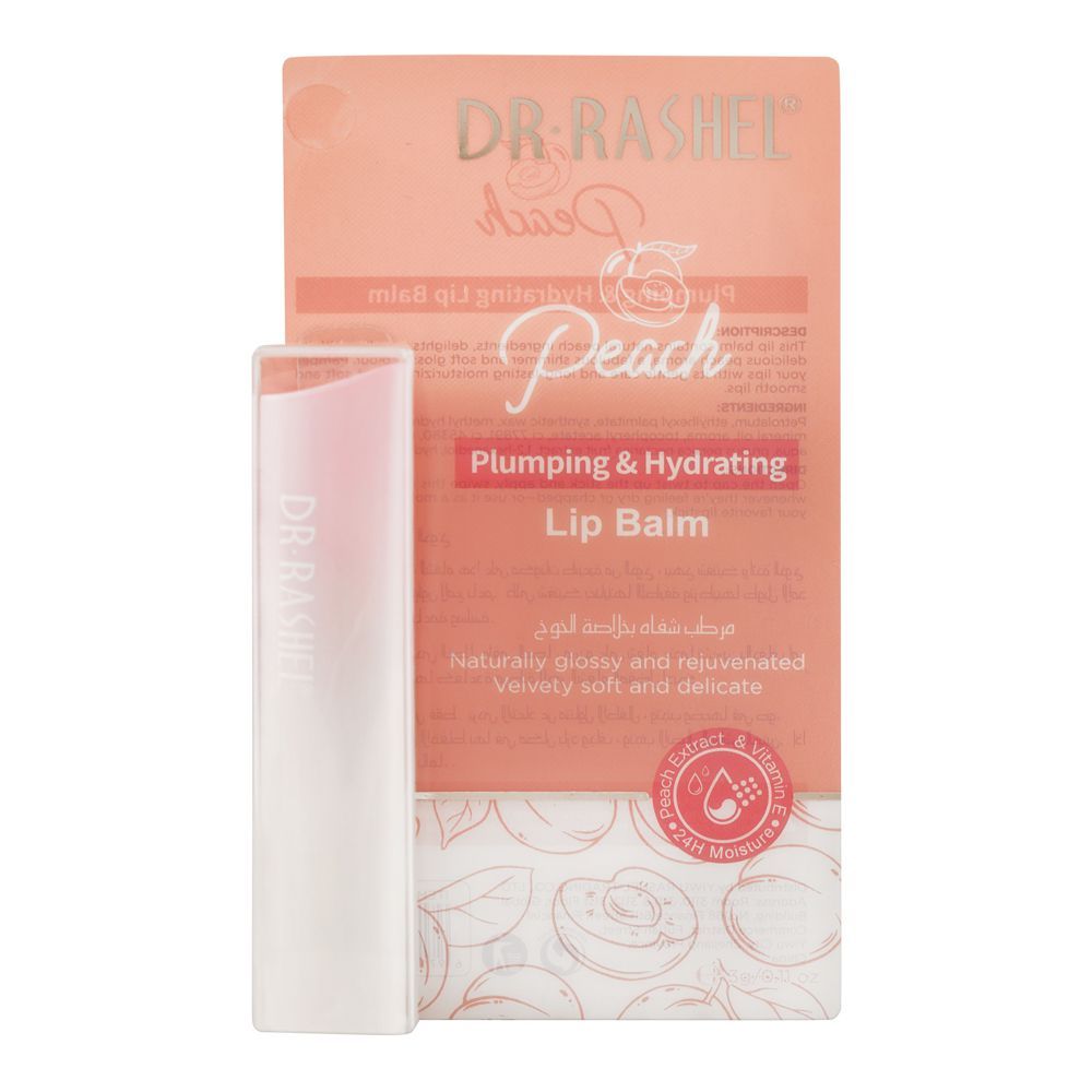 DR.RASHEL LIP BALM PEACH 3 GM