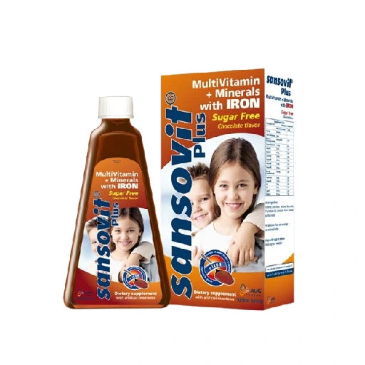 SANSOVIT PLUS IRON SYRUP 160 GM