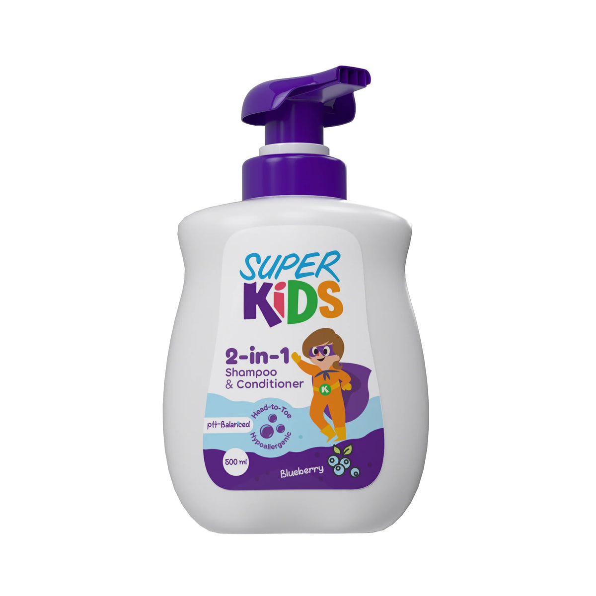 SUPERKIDS 2X1 SH&COND 500 ML