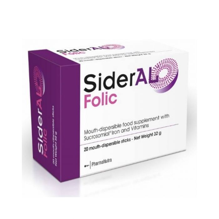 SIDERAL FOLIC 20 ODS