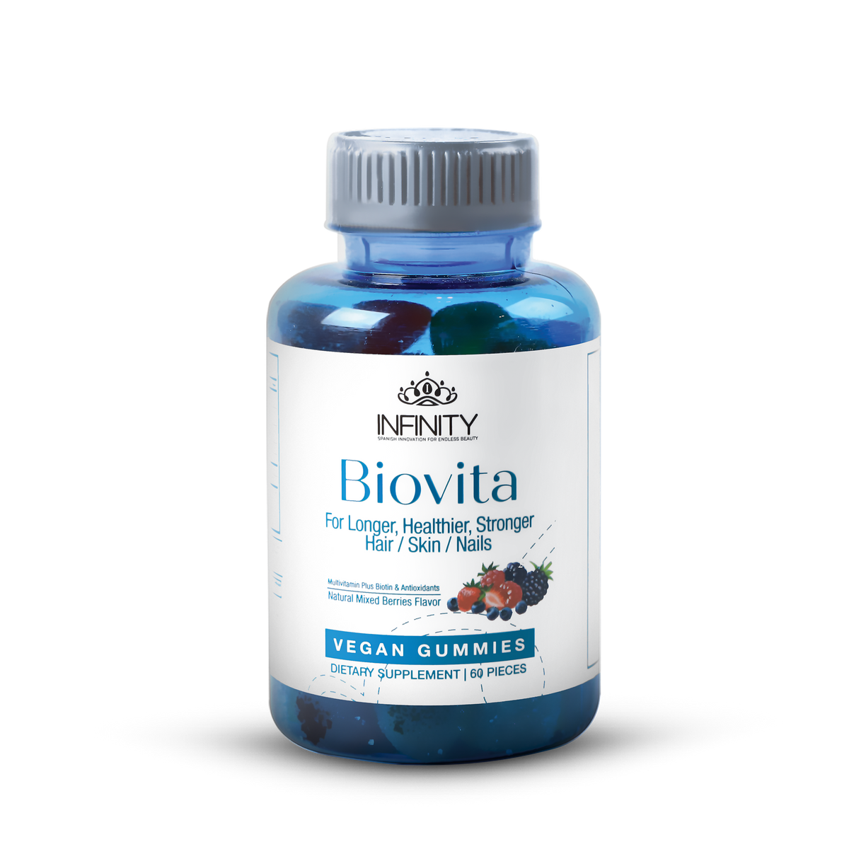 BIOVITA ( HAIR SKIN NAILS) 60GUMMIES OFF