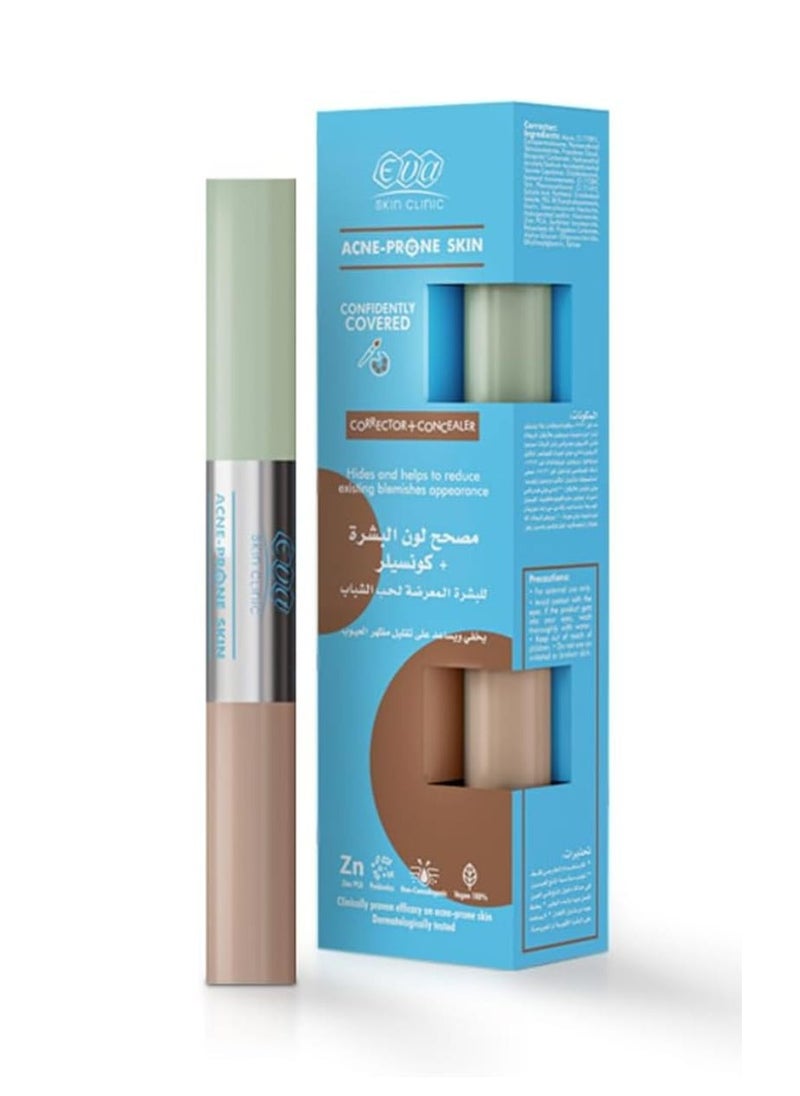 EVA SKIN CLINIC ACNE PRONE SKIN CONCEALER + CORREC